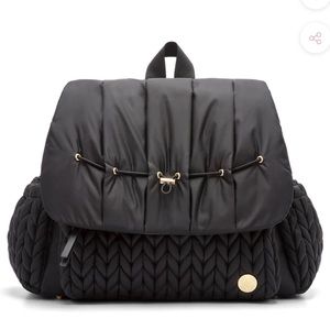 Happ brand baby backpack diaper bag black